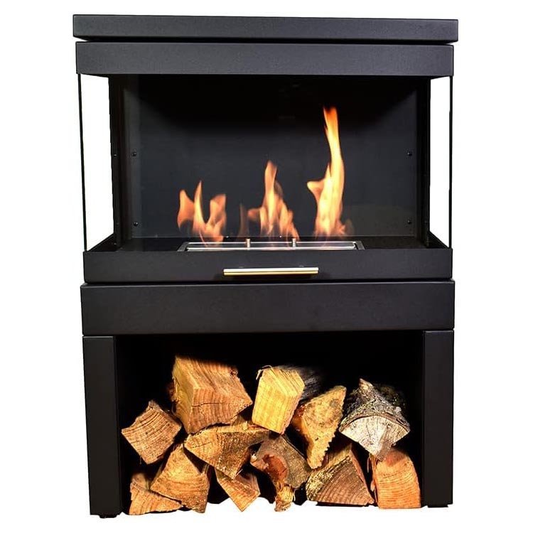 Напольный биокамин SteelHeat FAMILY черный Напольный биокамин SteelHeat FAMILY черный по цене 142 000 руб.