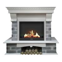 Биокамин в портале SteelHeat Kenia, стекло Биокамин в портале SteelHeat Kenia, стекло