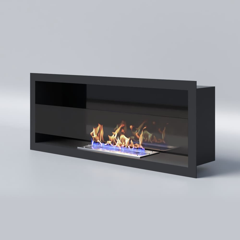 Биокамин "Русский огонь" Лайт 780V встраиваемый с защитным и декоративным стеклом по цене 27 050 руб.