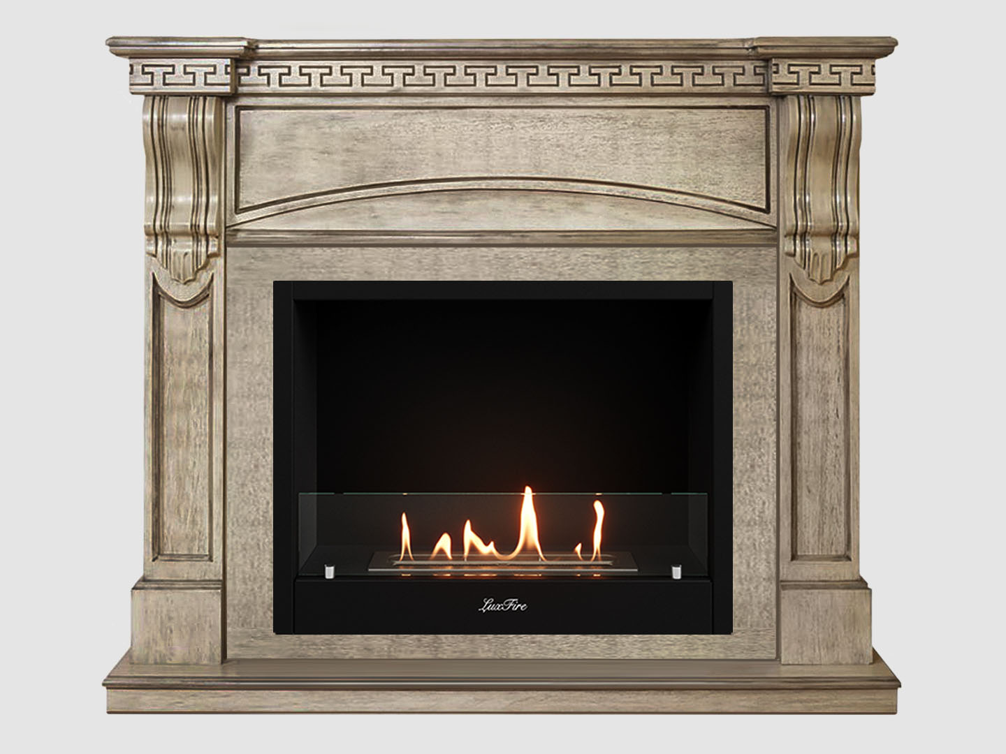 Каминный портал МДФ "Мюнхен 1250" с биокамином Lux Fire "Фаер Бокс 1 - 33" (бежевый) Каминный портал МДФ "Мюнхен 1250" с биокамином Lux Fire "Фаер Бокс 1 - 33" (бежевый) по цене 83 700 руб.