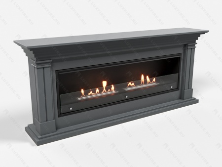 Биокамин Lux Fire с порталом Ромео 60, графит по цене 151 792 руб.