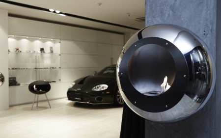 Настенный биокамин Cocoon Vellum Stainless Steel по цене 250 500 руб.