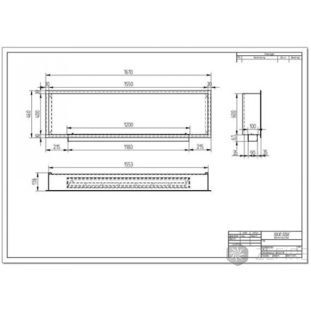 Биокамин ZeFire Flagman 1600 шлифованный по цене 64 500 руб.