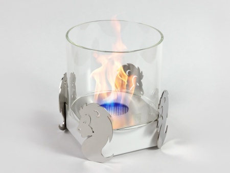 Настольный биокамин Lux Fire "Лев" Белый по цене 15 000 руб.