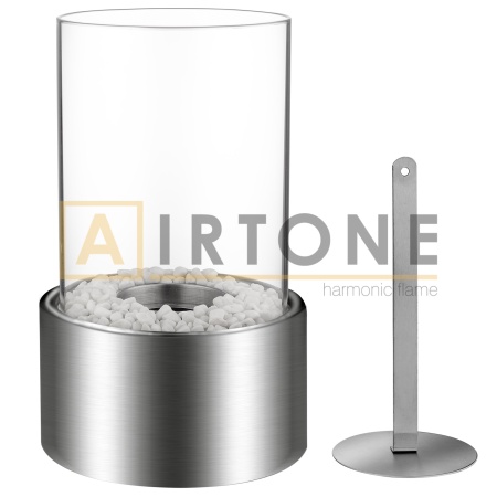 Биокамин настольный Airtone – Rond Steel по цене 8 000 руб.