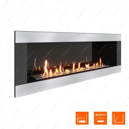 Биокамин SteelHeat ONE-H 1100 XL стемалит по цене 49 264 руб.