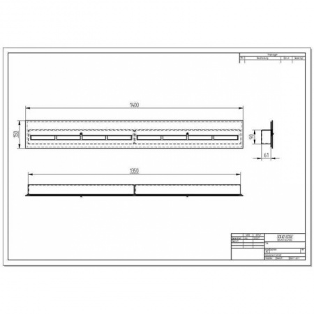Прямоугольный контейнер ZeFire 1400 с крышкой внутри Прямоугольный контейнер ZeFire 1400 с крышкой внутри по цене 97 500 руб.