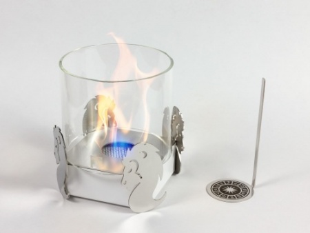 Настольный биокамин Lux Fire "Лев" Белый по цене 15 000 руб.