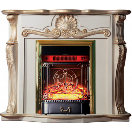 Грация (бежевый с золотой патиной)+Majestic Brass