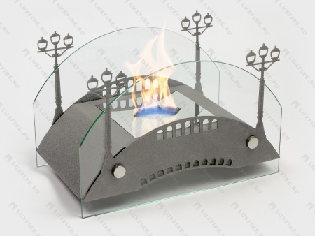 Настольный биокамин Lux Fire "Пушкинский мост" М (серебро) Настольный биокамин Lux Fire "Пушкинский мост" М (серебро) по цене 19 602 руб.