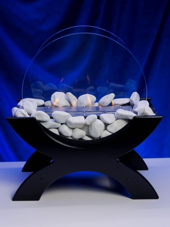 Биокамин "Русский огонь" Император черный по цене 21 800 руб.