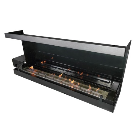 Биокамин "Русский огонь" Честер Фронт 1200 с защитным стеклом по цене 48 100 руб.